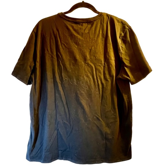 GAP T-Shirt V-Neck Short-Sleeved Black Sz XL - Picture 4 of 5